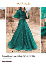 Load image into Gallery viewer, Mariab Duppta Luxe Chiffon Embroidered
