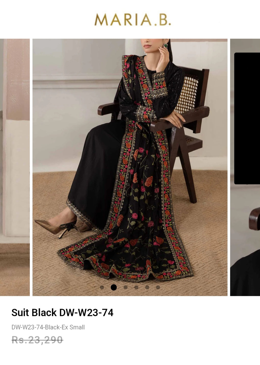 Mariab Shawl Ready to Wear Embroidered