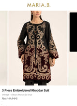 Load image into Gallery viewer, Mariab 3-Piece Ready to Wear Velvet Appliqued
