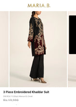 Load image into Gallery viewer, Mariab 3-Piece Ready to Wear Velvet Appliqued

