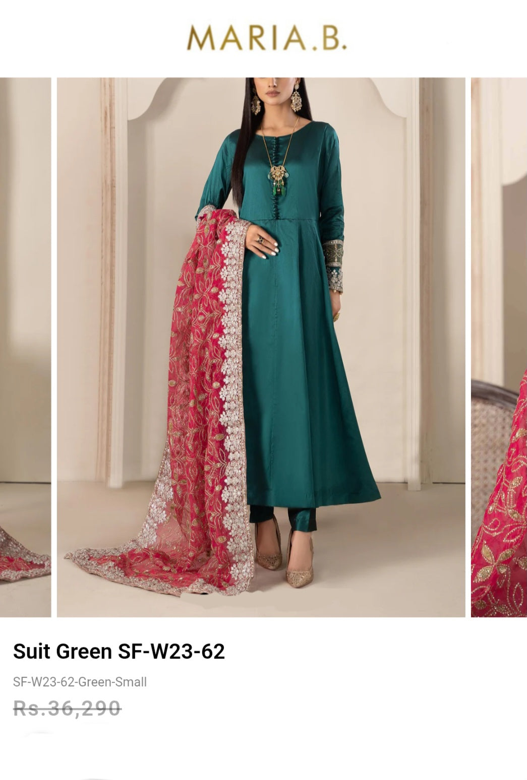 Mariab Duppta Ready To Wear Heavy