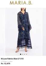 Load image into Gallery viewer, Mariab Fabric Luxe Chicken Kari  Chiffon

