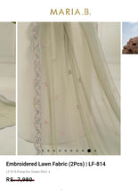 Load image into Gallery viewer, Mariab shirt Luxe Lawn Embroidered
