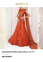 Load image into Gallery viewer, Mariab Duppta Luxe Chiffon Embroidered

