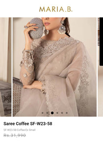 Mariab Saree Ready to Wear Complete
