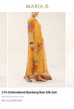 Load image into Gallery viewer, Mariab 2-Piece Ready to Wear Raw silk
