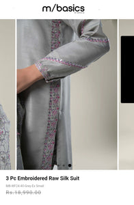 Mariab 2-Piece Ready to Wear Raw silk