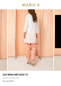 Mariab Shalwar Ready to Wear Printed Satin