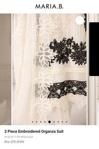 Mariab 2-Piece Ready to Wear hand work