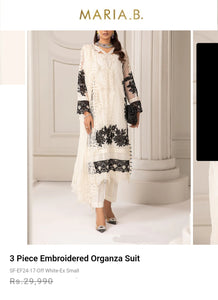 Mariab 2-Piece Ready to Wear hand work
