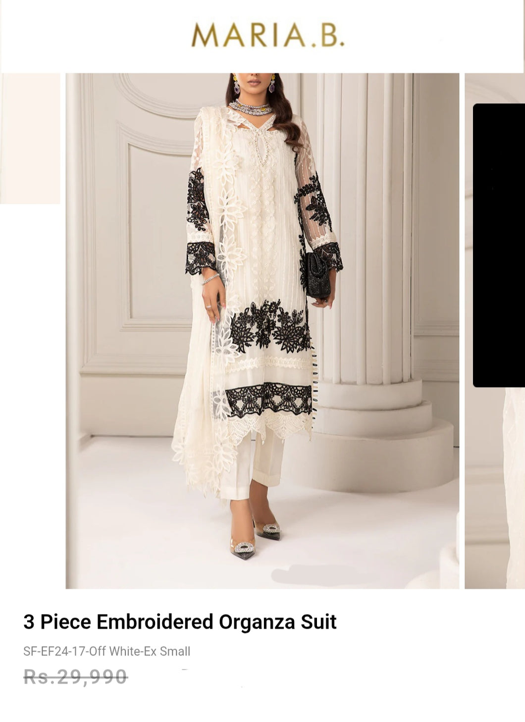 Mariab 2-Piece Ready to Wear hand work