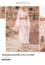 Load image into Gallery viewer, Mariab Fabric Luxe Schiffli Embroidery &amp; Laser cut
