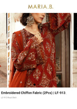Load image into Gallery viewer, Mariab Shirt Luxe Embroidered Chiffon
