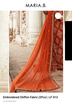 Load image into Gallery viewer, Mariab Shirt Luxe Embroidered Chiffon
