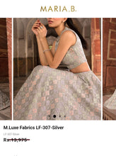 Load image into Gallery viewer, Mariab Fabric Luxe Zari Net

