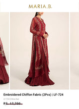 Load image into Gallery viewer, Mariab Fabric Luxe Chicken Kari Chiffon
