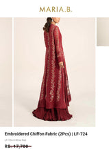 Load image into Gallery viewer, Mariab Fabric Luxe Chicken Kari Chiffon
