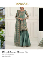 Load image into Gallery viewer, Mariab Gharara Ready To Wear Raw Silk
