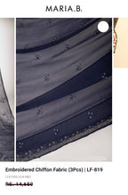 Load image into Gallery viewer, Mariab Duppta Luxe Embroidered Chiffon
