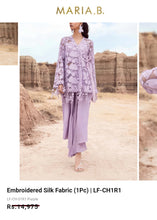 Load image into Gallery viewer, Mariab Front &amp; Sleeves Luxe Schiffli Embroidery &amp; Laser cut
