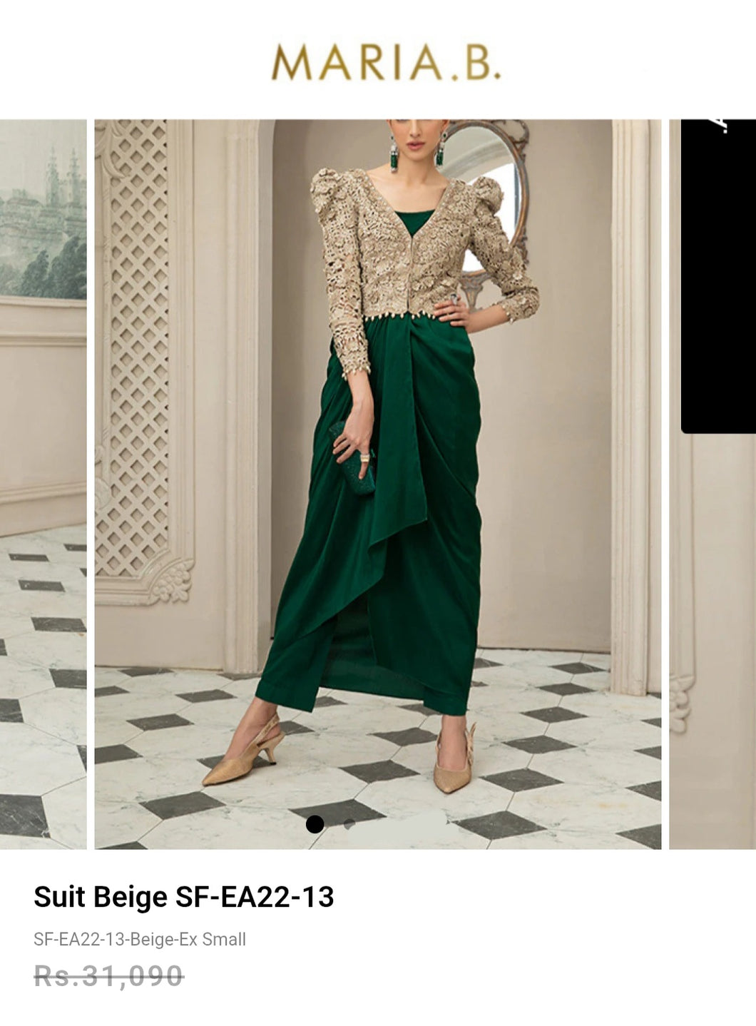 Mariab Chester / Blouse Handwork