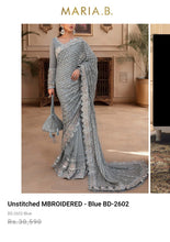 Load image into Gallery viewer, Mariab Saree Ready to Wear Chiffon
