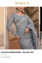 Load image into Gallery viewer, Mariab Saree Ready to Wear Chiffon
