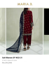 Load image into Gallery viewer, Mariab Shalwar Ready to Wear Velvet
