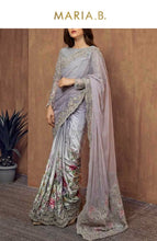 Load image into Gallery viewer, Mariab Saree Ready to Wear Pure Charemuse Silk
