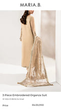 Load image into Gallery viewer, Mariab Duppta Ready to wear
