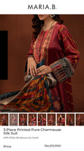 Load image into Gallery viewer, Mariab Duppta Ready to Wear Pure Silk
