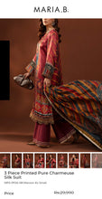 Load image into Gallery viewer, Mariab Duppta Ready to Wear Pure Silk

