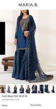 Load image into Gallery viewer, Mariab Duppta Ready to wear Embroidered Net
