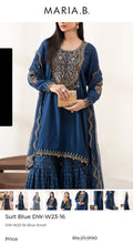 Load image into Gallery viewer, Mariab Duppta Ready to wear Embroidered Net
