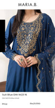 Load image into Gallery viewer, Mariab Duppta Ready to wear Embroidered Net
