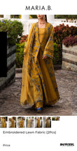 Load image into Gallery viewer, Mariab Luxe 2-Piece Chicken Kari Lawn
