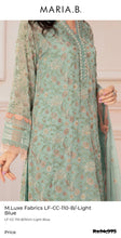 Load image into Gallery viewer, Mariab Fabric Luxe Embroidered Chiffon
