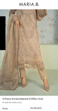 Load image into Gallery viewer, Mariab 4-Piece Ready to Wear Chiffon Hand work
