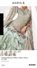 Load image into Gallery viewer, Mariab Shirt Luxe Embroidered Chiffon
