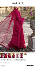 Load image into Gallery viewer, Mariab Luxe 2-Piece Embroidered Lawn
