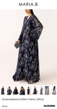 Load image into Gallery viewer, Mariab Shirt Luxe Chiffon Embroidered
