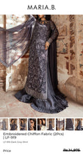 Load image into Gallery viewer, Mariab Shirt Luxe Embroidered Chiffon
