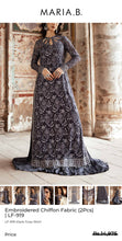 Load image into Gallery viewer, Mariab Shirt Luxe Embroidered Chiffon
