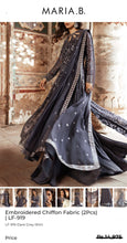 Load image into Gallery viewer, Mariab Shirt Luxe Embroidered Chiffon
