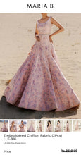 Load image into Gallery viewer, Mariab Luxe 2-Piece Embroidered Chiffon

