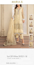 Load image into Gallery viewer, Mariab Fabric Embriodered Organza
