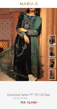 Load image into Gallery viewer, Mariab Fabric Plain Velvet
