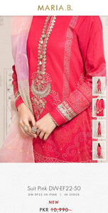 Mariab Fabric chunri Print