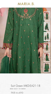 Mariab Fabric Embroidered Lawn