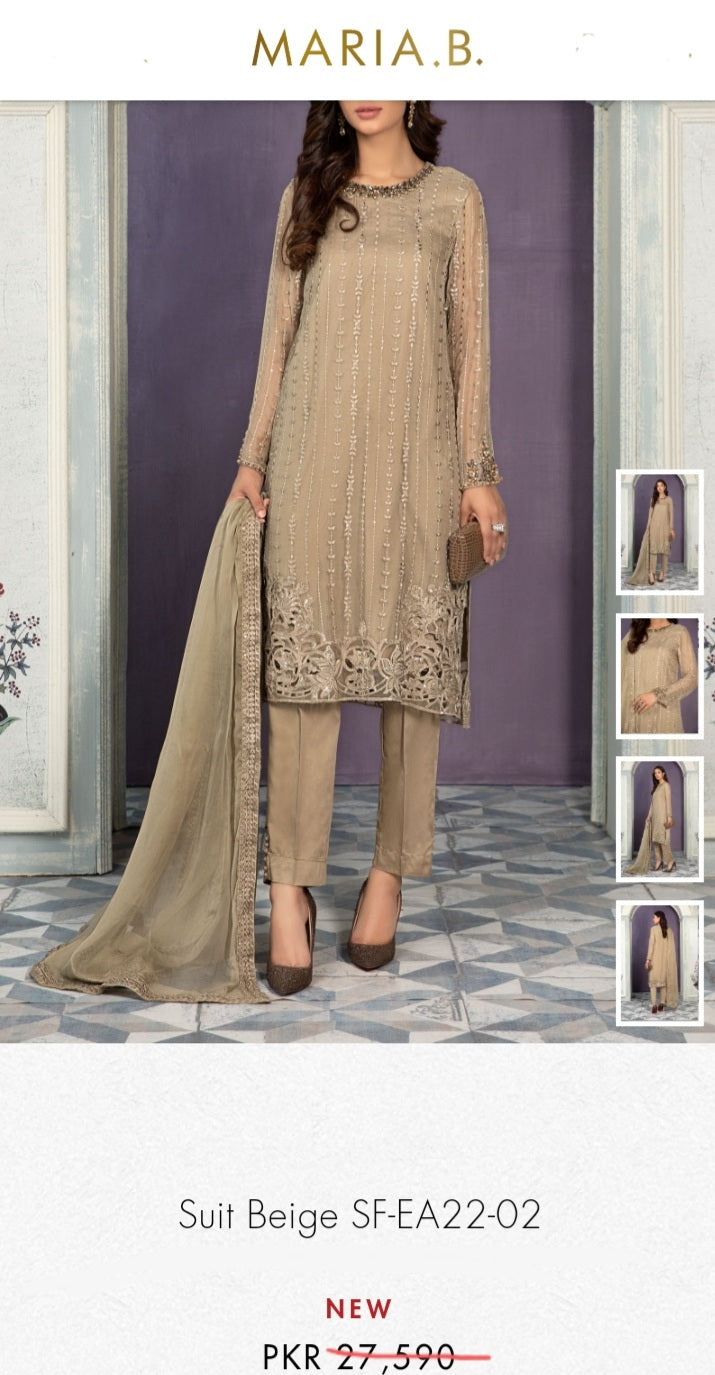 Mariab Shirt Ready to wear